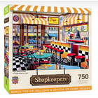 Master Pieces (Puzzles) . MST Pop's Soda Fountain 750pc