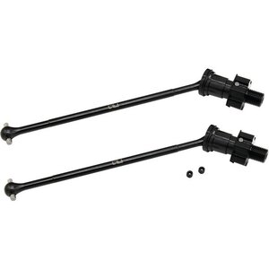 Hot-Racing . HRA Steel HD CV Drive Shafts Axles w/ Aluminum Hex, for Traxxas X-Maxx