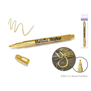 Forever In Time . FRT Metallic Marker 1.2mm Fine Point Gold