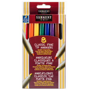 Stuff To Color . SFC Sargent Art Classic Fine Tip Markers