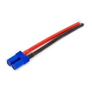 Dynamite . DYN Connector: EC5 Battery with 4" Wire, 10 AWG