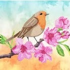 Craft Buddy . CBD Robin Card Crystal Art Kit