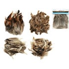 MultiCraft . MCI 3"-4" Natural Feather Minis 3g Asst 4styles 12 Each x 4 Styles