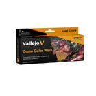 Vallejo Paints . VLJ 8 COLOURS WASH SET