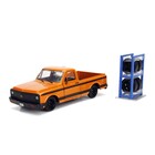 Jada Toys . JAD 1/24 "Just Trucks" - 1972 Chevy Cheyenne Pickup w/ Rack