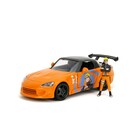 Jada Toys . JAD 1/24 "Hollywood Rides" - 2001 Honda S2000 w/ Naruto