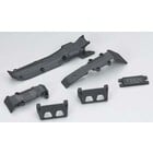 Traxxas . TRA Skidplate Set 1/16