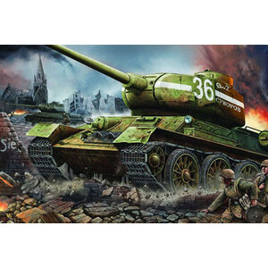 Trumpeter . TRM 1/16 T-34/85 model 1944 Fty.183