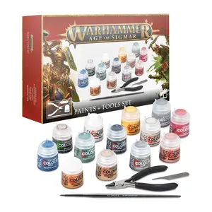 Games Workshop . GWK Warhammer: Age of Sigmar Paints  and Tools Set