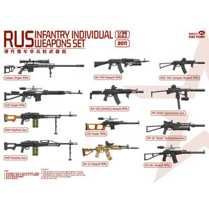 Magic Factory . MFY 1/35 RUS Individual Weapons Set