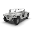 Icm . ICM 1/35 Humvee M1097A2 (100% new molds)