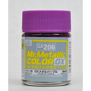 Gunze . GNZ Mr. Color GX206 Metallic Purple 18ml