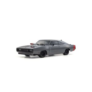 Kyosho . KYO 1/10 Scale Radio Controlled Electric Powered 4WD FAZER Mk2 FZ02L VE Series Readyset 1970 Dodge Charger Supercharged VE Gray