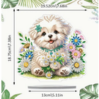 PM Hobbycraft's Own . PMO DIY Acrylic Diamond Art Kit 18.75cmx19.52cm Dog Design