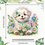 PM Hobbycraft's Own . PMO DIY Acrylic Diamond Art Kit 18.75cmx19.52cm Dog Design