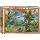 Eurographics Puzzles . EGP Garden Birds by Joahn Francis 1000pc Puzzle