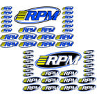 RPM . RPM RPM Pro Logo Decal Sheets