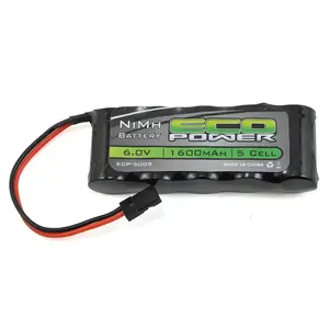 EcoPower . ECP 5-Cell NiMH Stick Receiver Battery Pack (6.0V/1600mAh)