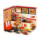 Robotime . ROE Super Creator Yum Yum Burgers Miniature House DIY Plastic