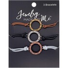 Jewelry Made By Me LLC . JMB Leather Bracelets 3 Pack