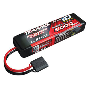 Traxxas . TRA 5000mAh 3S 11.1V 25C LiPo iD Connector Soft Case 155x25x45mm