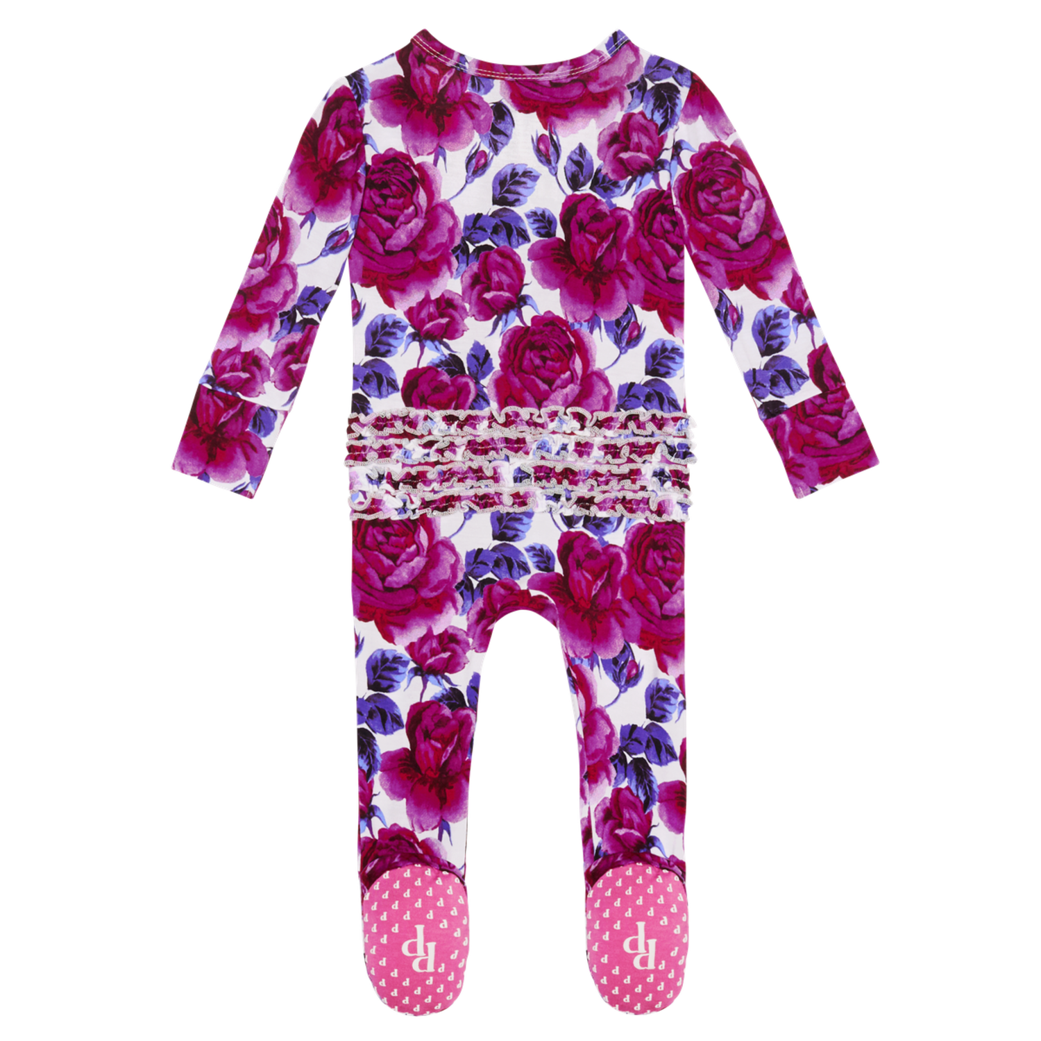 posh peanut violet romper