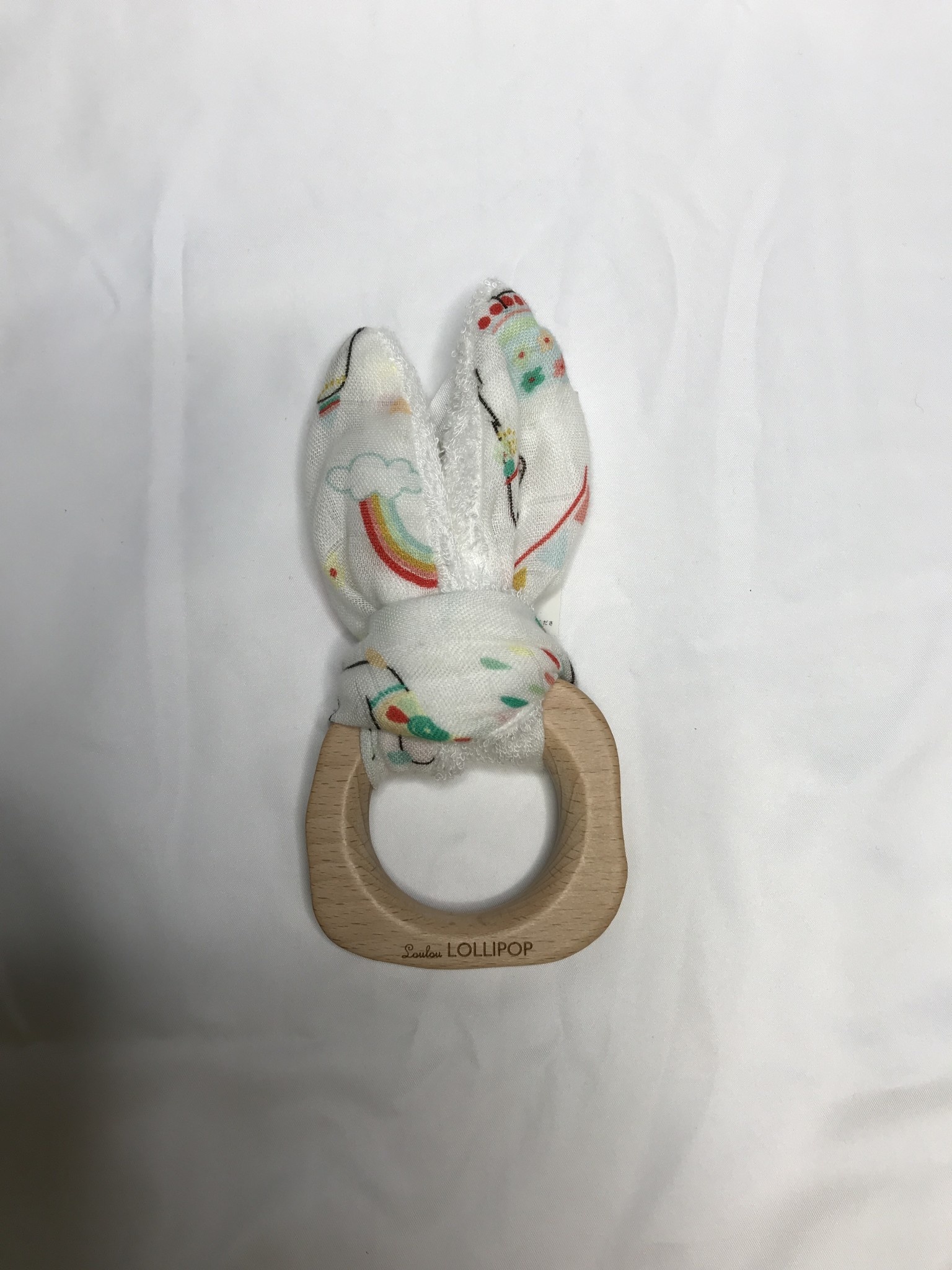 loulou lollipop bunny ear teether