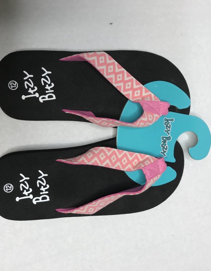 pink rhinestone flip flops