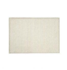 Beige Ticking Placemat - Set of 4
