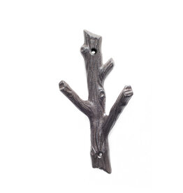 Small Iron Branch Double Hook