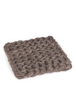 Abbott Collection Chunky Knitted Trivet Taupe