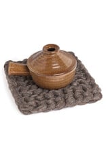 Abbott Collection Chunky Knitted Trivet Taupe