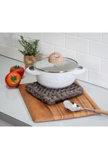 Abbott Collection Chunky Knitted Trivet Taupe