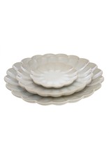 Amelia Scalloped Side Plate in White - EB35