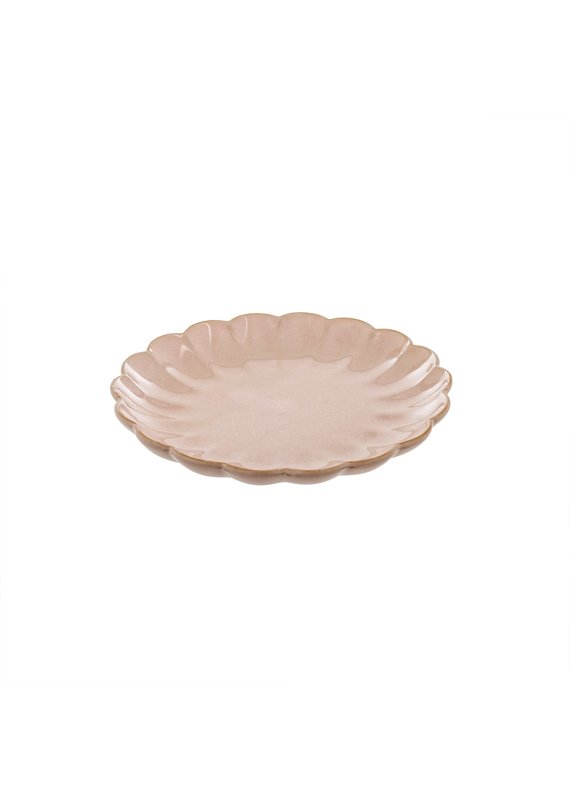 Amelia Scalloped Side Plate in Blush - EB35