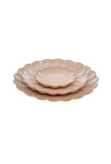 Amelia Scalloped Accent Plate in Blush