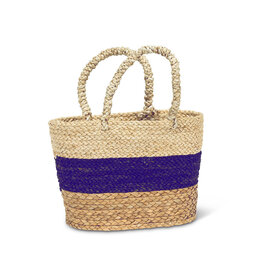 Blue Stripe Market Tote