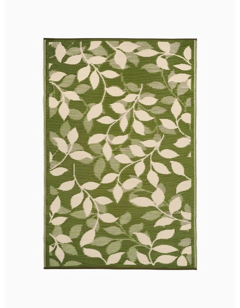 Bali - Forest Green & Cream 6'x9'