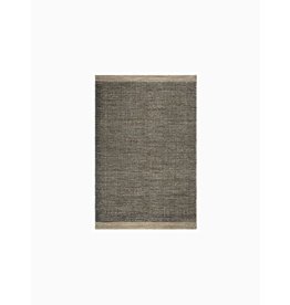 Kingscote - Black & Beige - Indoor Outdoor PET (Polyester Fiber) Rug 5'x8'