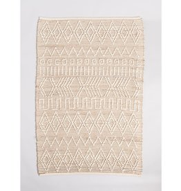 Tongass - Natural & Ivory Hemp/Wool Rug Rug 4'x6'