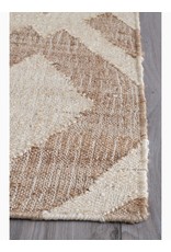 Echo - Ivory & Natural Jute Rug 2'x3'