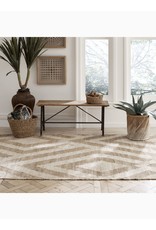 Echo - Ivory & Natural Jute Rug 2'x3'