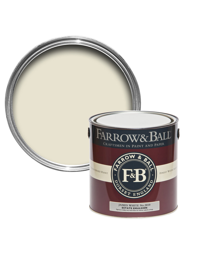 Farrow & Ball Paint James White No. 2010 Farrow & Ball Paint