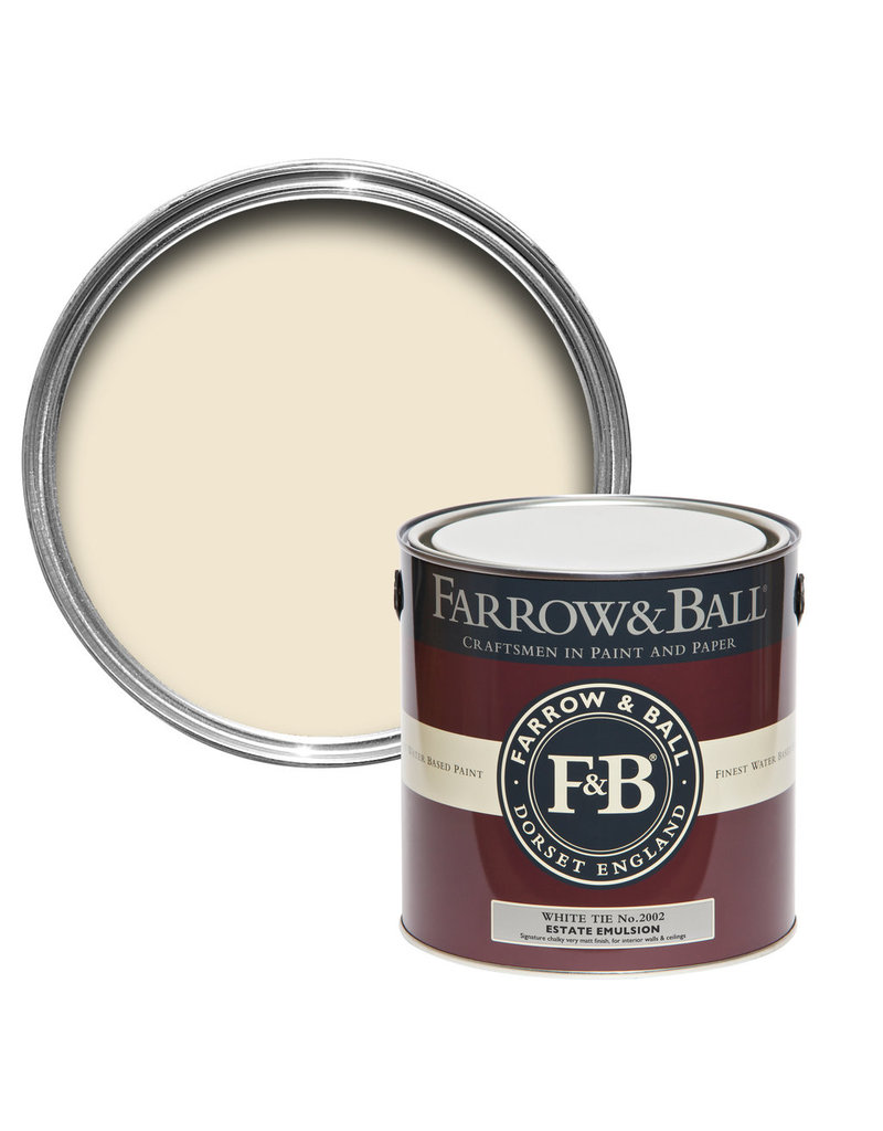Farrow & Ball Paint White Tie  No. 2002