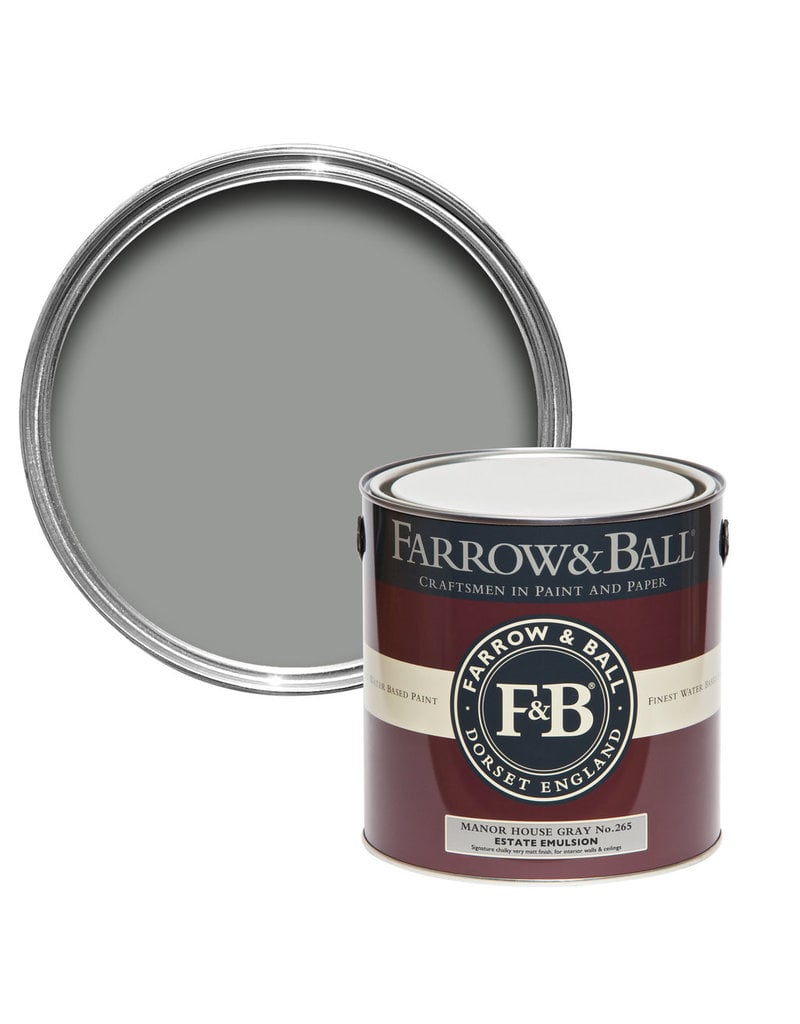 Farrow & Ball Paint Manor House Gray  No. 265