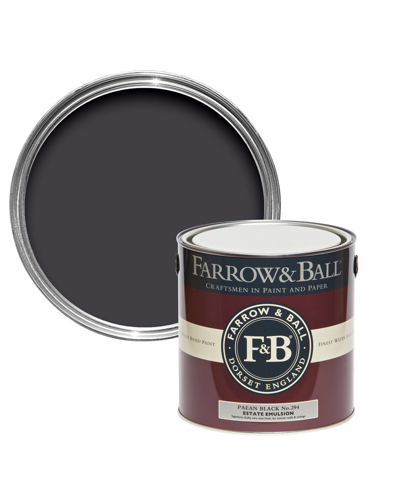 Farrow & Ball Paint Paean Black No. 294 – Farrow & Ball Paint
