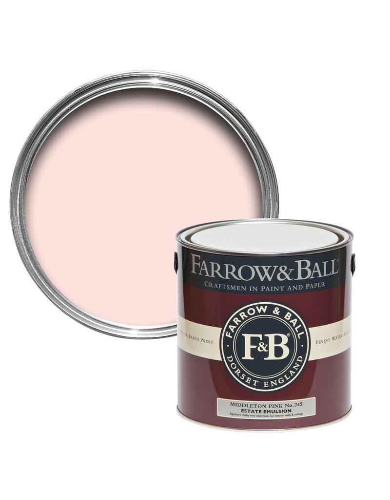 Farrow & Ball Paint Middleton Pink  No. 245