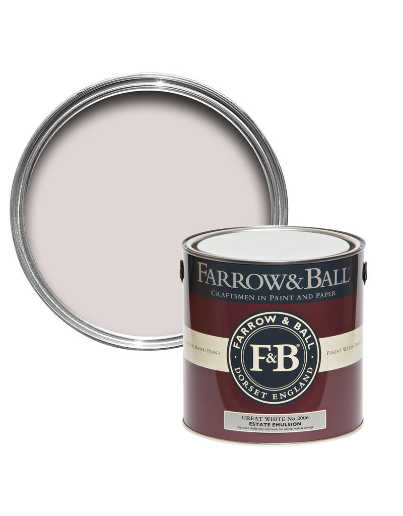 Farrow & Ball Paint Great White  No. 2006