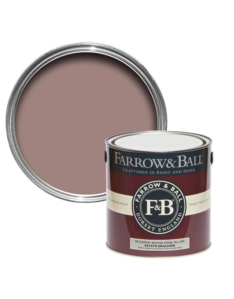 Farrow & Ball Paint Sulking Room Pink  No. 295