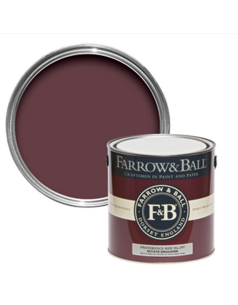 Farrow & Ball Paint Preference Red  No. 297